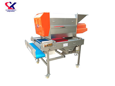 湖北转筒式葡萄除梗粒选一体机