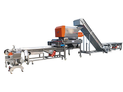 湖北转筒式葡萄除梗粒选生产线